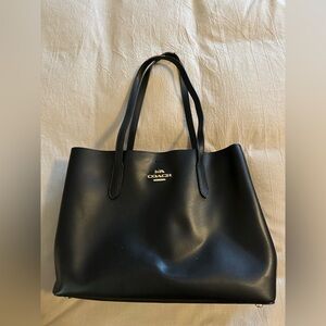 Coach Midnight Black Tote Bag
